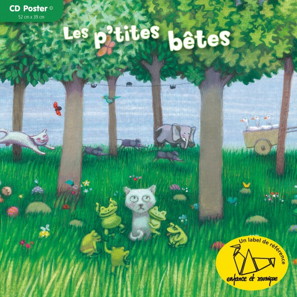 CD Poster Les P'tites Bêtes CD Poster Les P'tites Bêtes